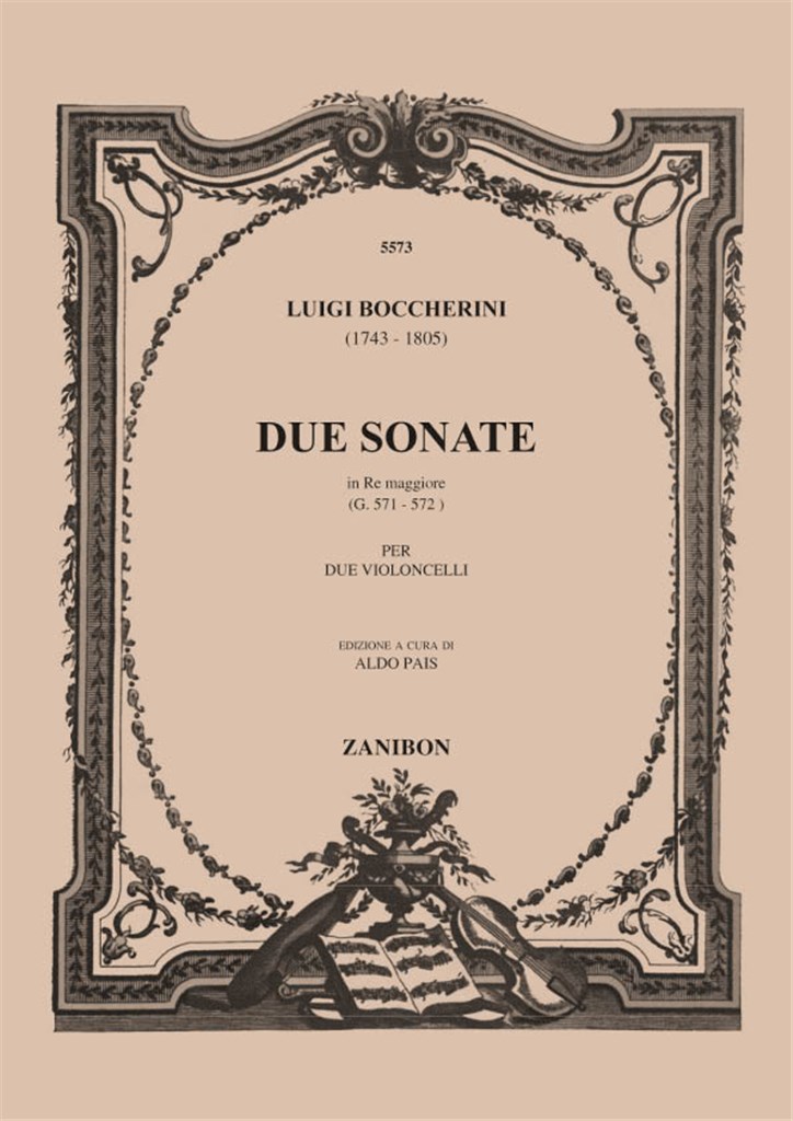 2 Sonate In Re Maggiore G.571 - 572